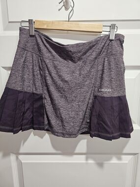 HEAD Purple Athletic Skort